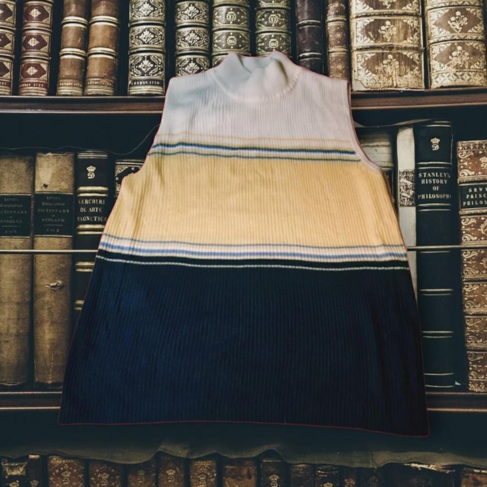 croft and barrow 90s sleeveless turtleneck